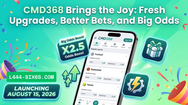 CMD368 Brings the Joy Fresh Upgrades, Better Bets, and Big Odds